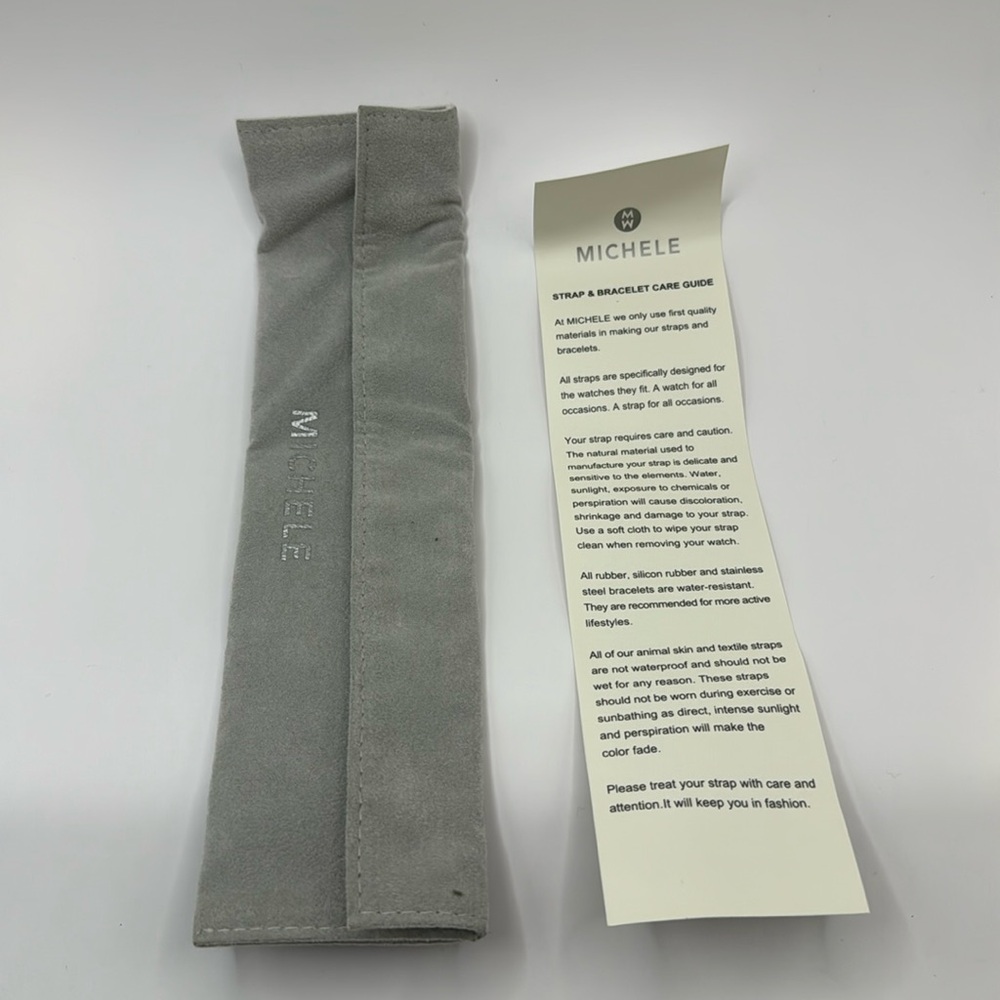 Michele Watch Bracelet Cloth Case